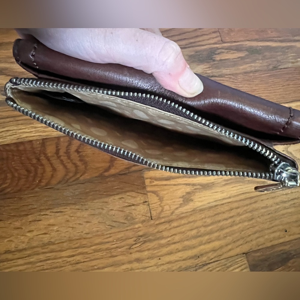 Brighton Collectibles London Groove Leather Wallet - Brown - Picture 4 of 5